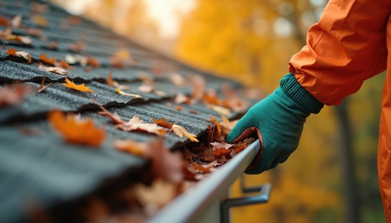 Fall Gutter Cover Preparation